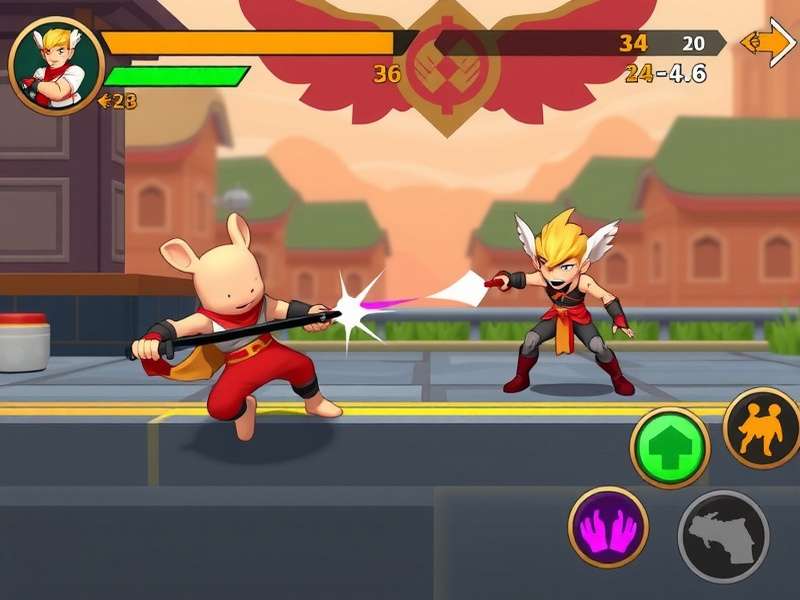 Ginger Warrior Power Strike multiplayer battle